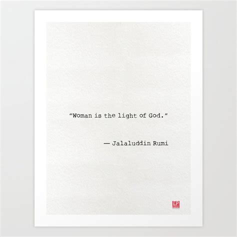 Jalaluddin Rumi Quote Art Print By Epic Paper Art Prints Quotes