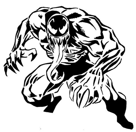 Venom Stencil 2 By Longquang On Deviantart