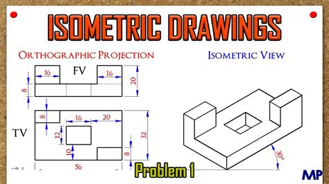 How To Draw Isometric View Middlecrowd3