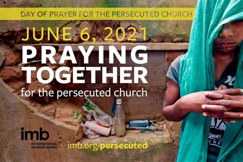 Day Of Prayer For The Persecuted Church To Be Observed June 6