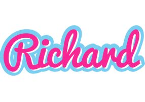 Richard Logo Name Logo Generator Popstar Love Panda Cartoon Soccer America Style