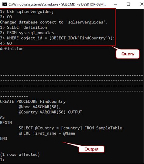 How To View Stored Procedure In Sql Server Databasefaqs Com