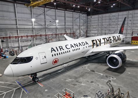 In Photos Air Canada Gets Olympic Ready With A Special Livery