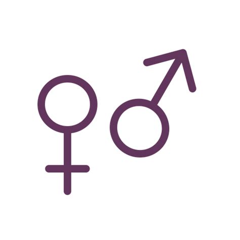 Gender Icon Download In Colored Outline Style