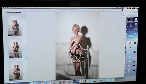 Alisa Voks Nue Dans Maxim Photoshoot