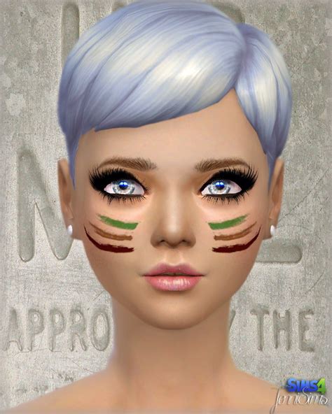 Face Paint And Mask Makeup Sims 4 Facepaint