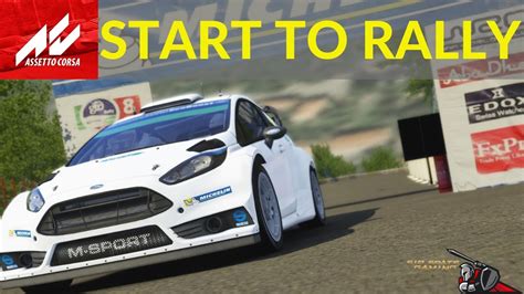 Assetto Corsa How To Start Rallying Youtube