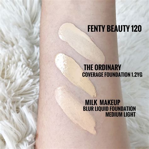 review and swatches fenty beauty pro filt r soft matte longwear foundation gia king beauty