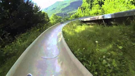Alpine Slide Attitash Crash Youtube