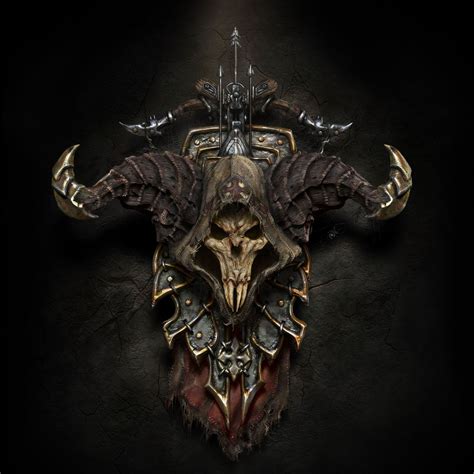 Diablo 3 Demon Hunter Shield By Ricardo Luiz Mariano Fantasy Weapons