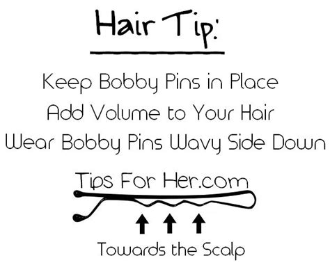 Bobby Pin Hair Tip Hair Hacks Hair Paste Bobby Pin Hairstyles
