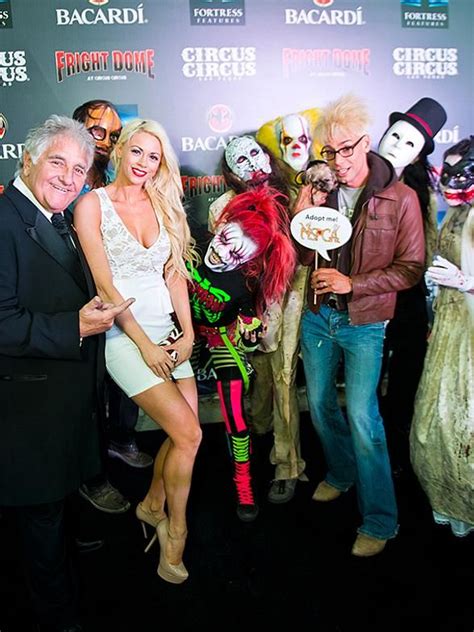 Celebrities And Zombies Walk The Black Carpet At Fright Domes Grand