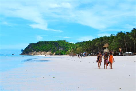 Enjoy A Walk On Boracay Beach Early In The Morning Or Late Afternoon