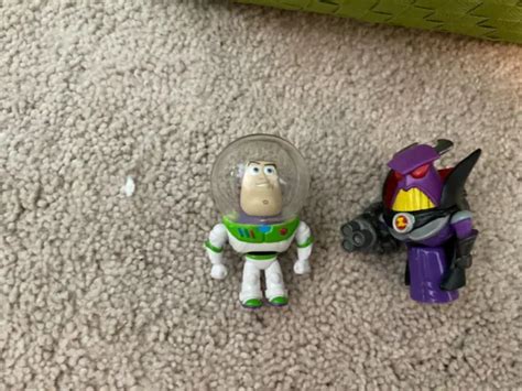Disney Pixar Toy Story Buzz Lightyear Small Fry And Zurg 2” Figures Htf Rare 25 00 Picclick