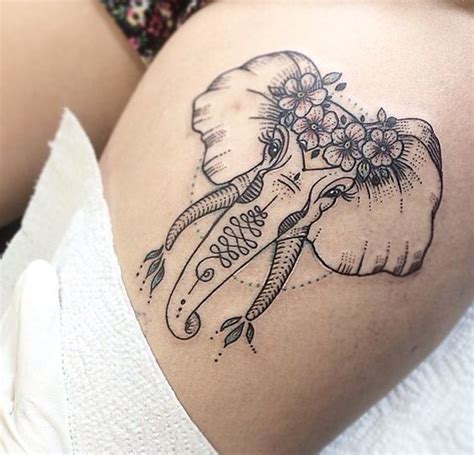 60 best elephant tattoos meanings ideas and designs tatuagem de elefante na coxa desenho
