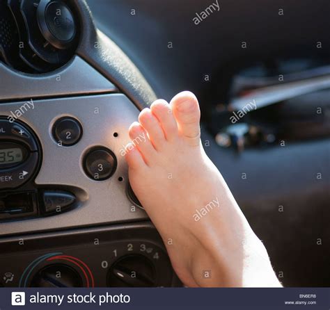 Feet On Dashboard Car On Stock Photos And Feet On Dashboard Car On Stock