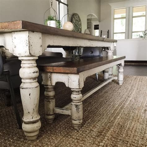 The Louden Stockton Rustic Farm Table Farmhouse Dining Table In Wild