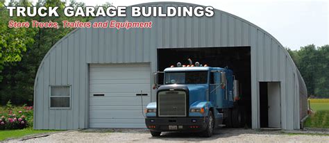 Garage Buildings For Trucks Equipment Storage And More