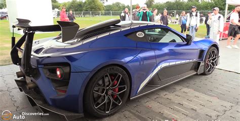 1200hp Zenvo Tsr S In Action Active Rear Spoiler Accelerations And