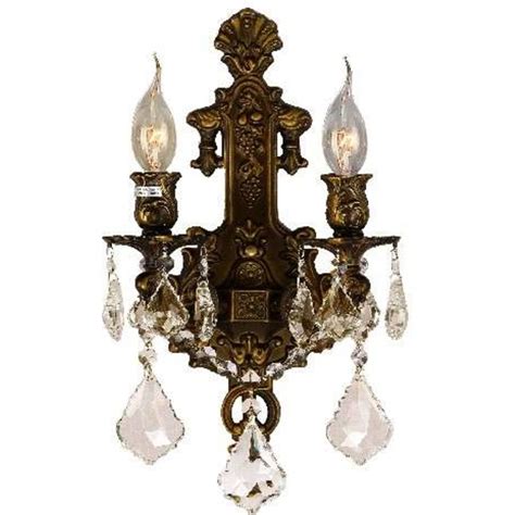 World Lighting W23315b12 Gt Crystal Wall Sconces Candle Wall Sconces