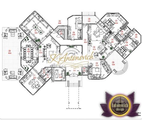 Luxury House Plan Villa 10