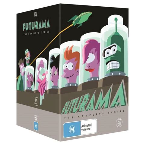 Futurama Complete Series Box Set Dvd 2017 27 Disc Set For Sale