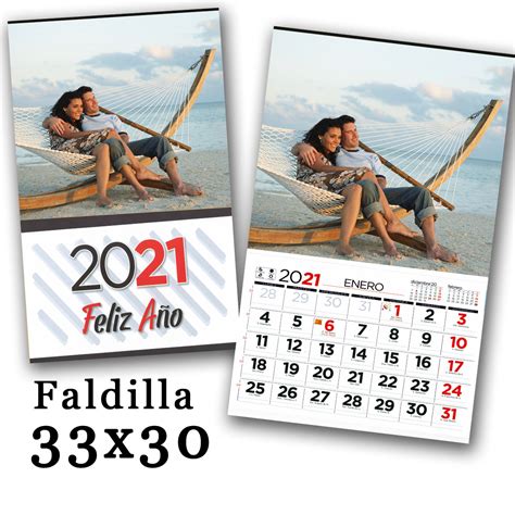 Calendario Faldilla 30x33 Cm Foto Lab
