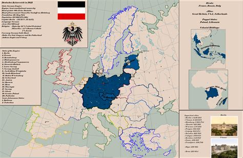 Outcome Of An Alternate History Where Germany Is Formed By Prussia And