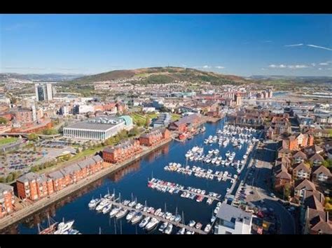 Swansea is a seaside city, a great place to live and study. Swansea, Wales, United Kingdom, Europe - YouTube