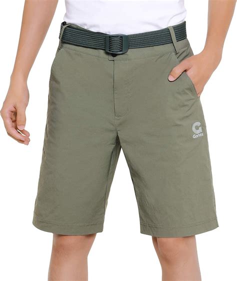 Gonex Men Hiking Shorts Quick Dry Lightweight Cargo Shorts With