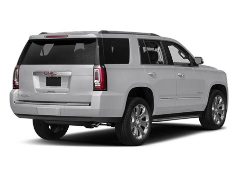 Used 2018 White Frost Tricoat Gmc Yukon 4wd 4dr Denali For Sale In