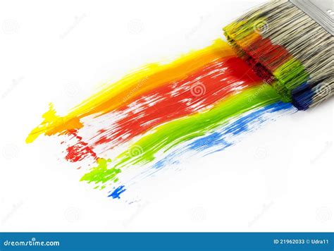 Paint Brush Colorful Stock Image Image Of Conceptual 21962033