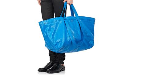 Ikea Responds To Balenciaga S 2 145 Version Of Its 99 Cent Bag