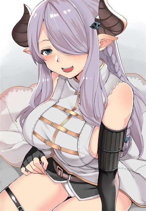 Nuko Mikupantu Narmaya Granblue Fantasy Granblue Fantasy Light Purple Hair Highres 10s