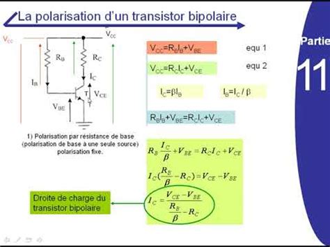 Transistors Bipolaires Partie V Youtube