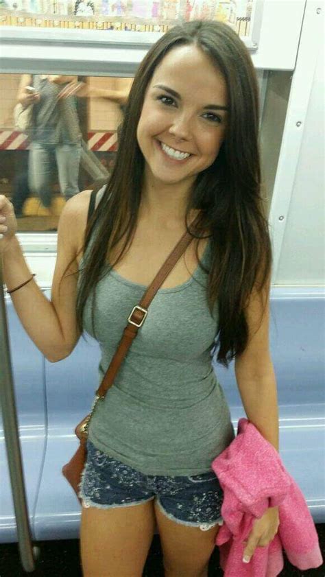 Dillion Harper Riding The Subway Ladgab