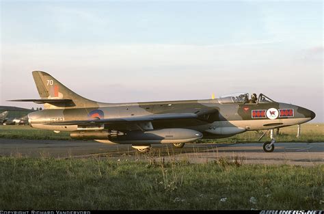 Hawker Hunter Fga9 Uk Air Force Aviation Photo 1355511