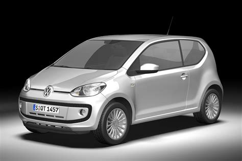 2013 Volkswagen Up 3d Model Flatpyramid