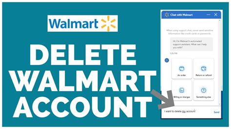How To Delete Walmart Account Walmartcom Account Remove Youtube