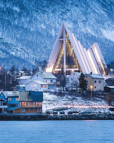 This Is The Beautiful Arctic Cathedral Tromsøs Most Famous Landmark