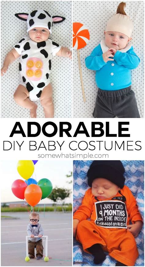 10 Cutest Diy Baby Costumes For Halloween Somewhat Simple