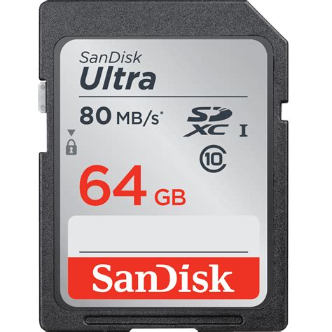 Ultra SDHC/SDXC Memory Card 80MB/s read speed | SanDisk