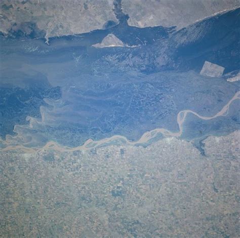 Maps of Satellite Image Photo of Rio Paraná Argentina mapa owje com
