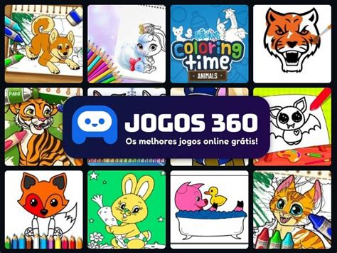 Jogos De Colorir Animais No Jogos 360
