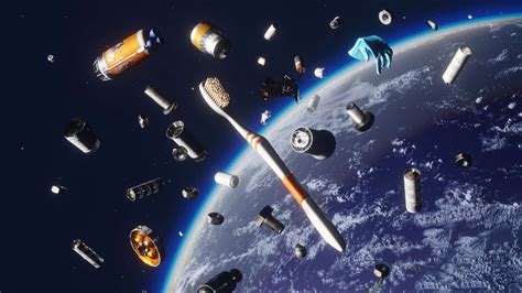 Space Trash Or Space Debris — Pollution In Space Space Junk Map