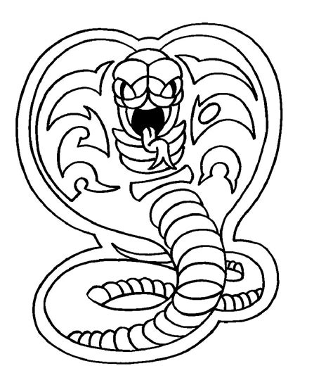 Imprimible Cobra Kai Coloring Pages Cobra Kai Coloring Pages The Best