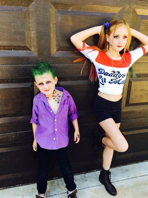 Harley Quinn And Joker Kids