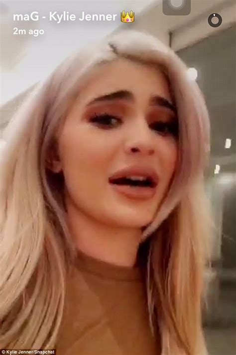 Kylie Jenner Posts Endless Snapchats As Shes Left Home Alone On