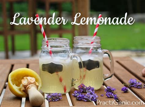 Fresh Lavender Lemonade Practiganic Vegetarian Recipes And Organic