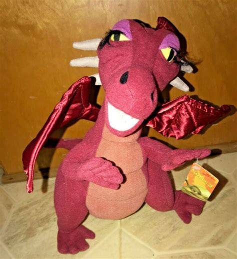 Dragon Donkeys Wife Shrek 2 Dream Works 2004 Nanco Stuffed Plush Red 12